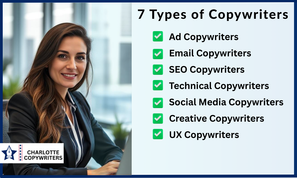 7 types of copywriters